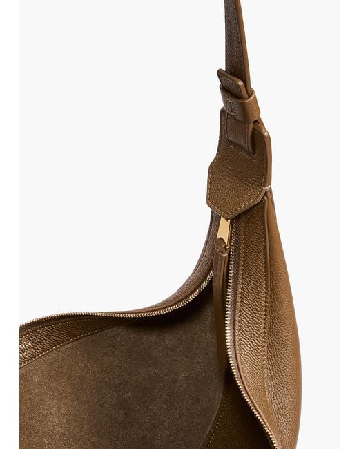 Khaite White Small Augustina Crossbody Bag