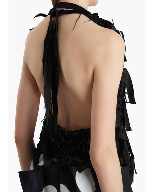Khaite Black Tevis Top