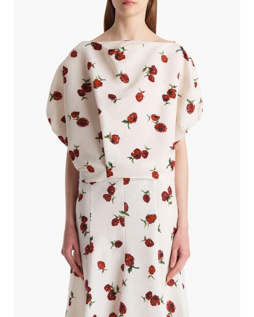 Khaite White Niles Top