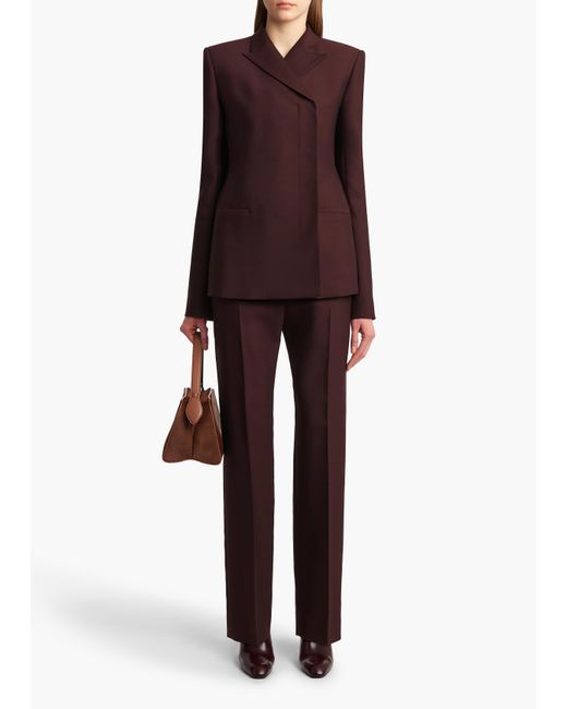 Khaite Purple Silvannah Jacket