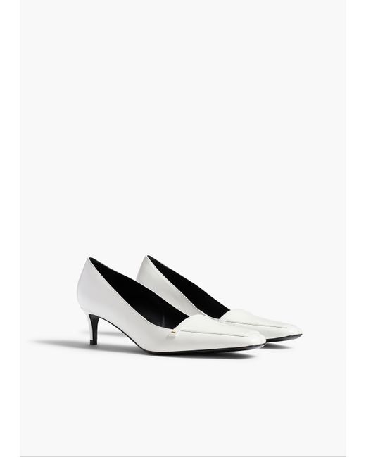 Khaite White Celia Pump