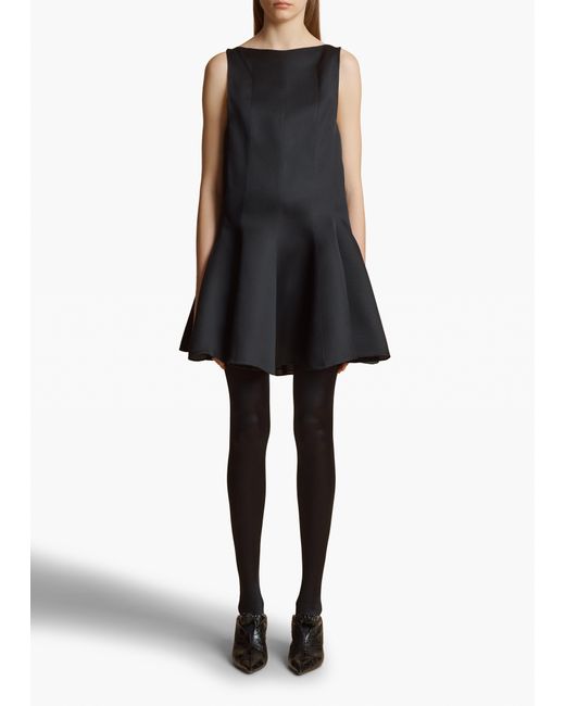 Khaite Black Mags Dress