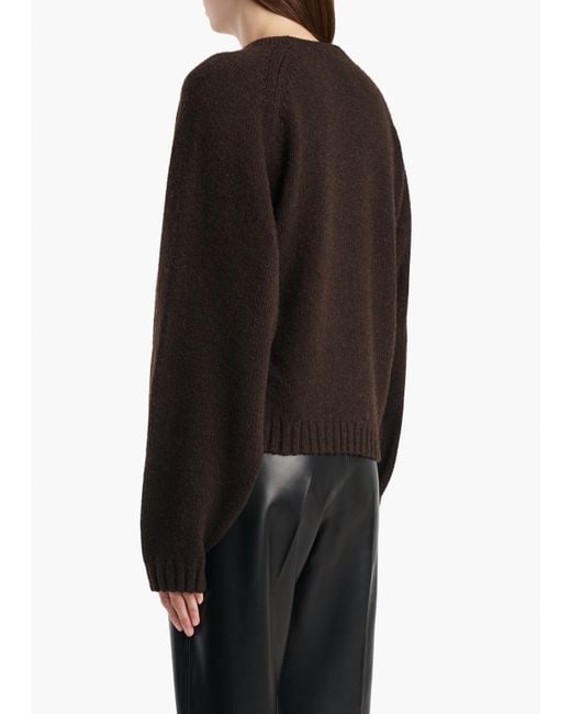 Khaite Black Simone Sweater