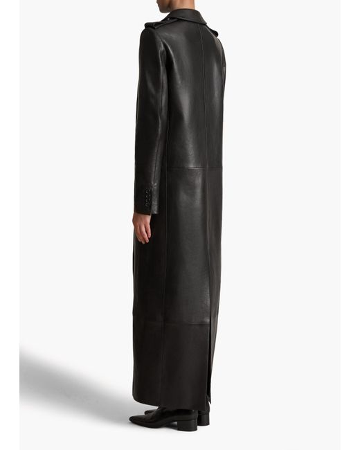Khaite Black Mallory Coat
