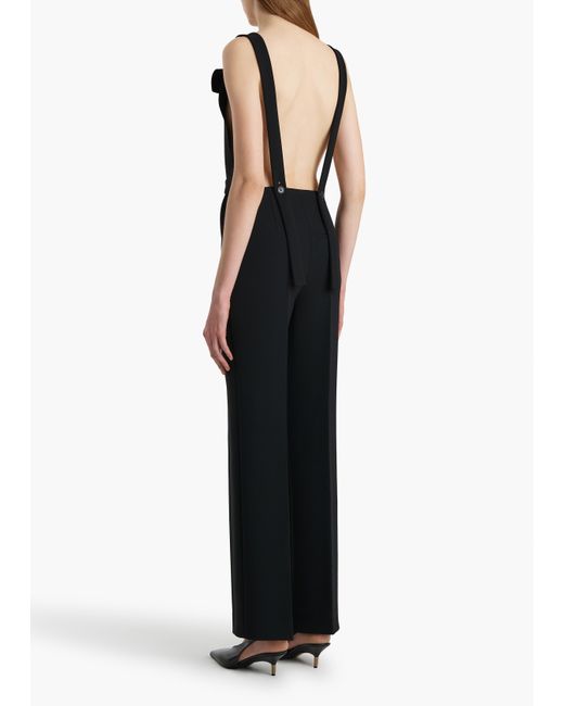 Khaite Black Rae Dungaree