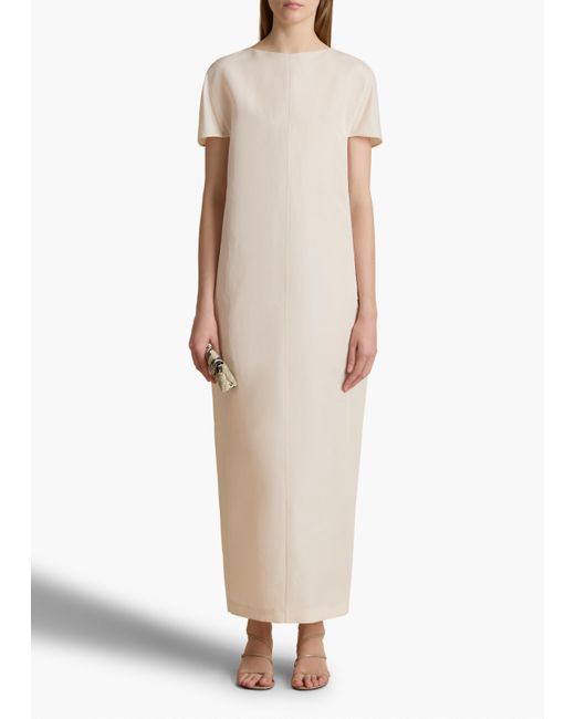 Khaite White Webster Dress