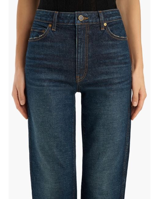 Khaite Blue Danielle Stretch Jean