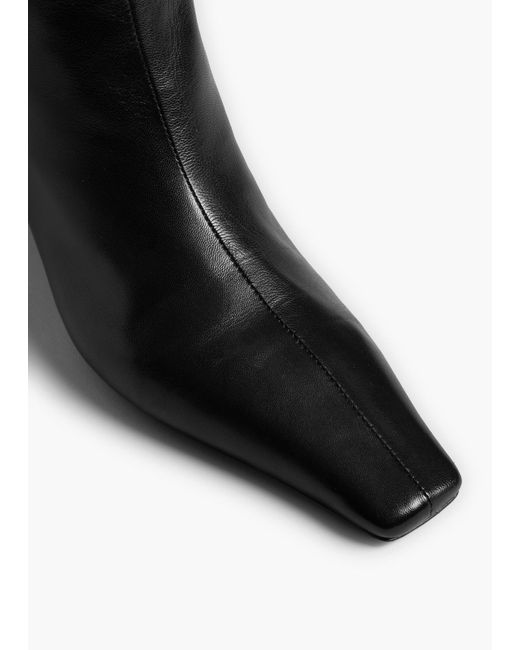 Khaite Black Davis Boot