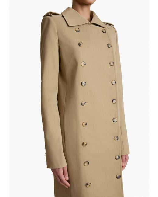 Khaite Natural Mallory Coat