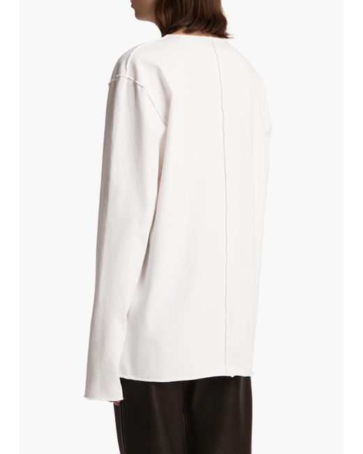 Khaite White Kit Top