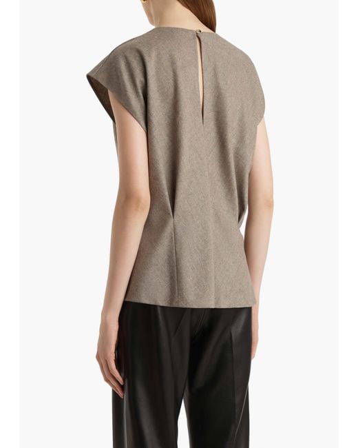 Khaite Gray Mer Top