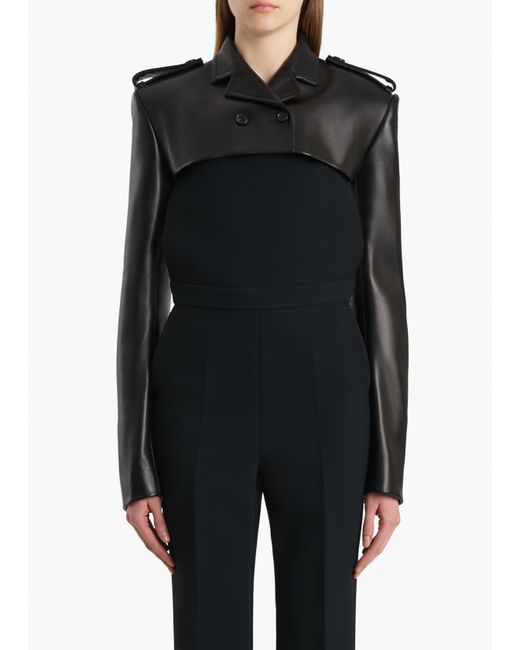 Khaite Black Sadran Jacket