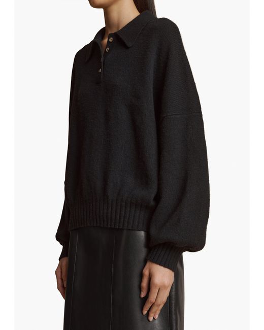 Khaite Black Rene Sweater