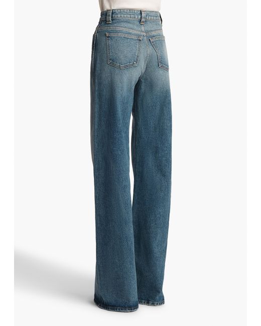 Khaite Blue Dane Stretch Jean