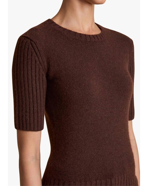 Khaite Brown Mia Sweater