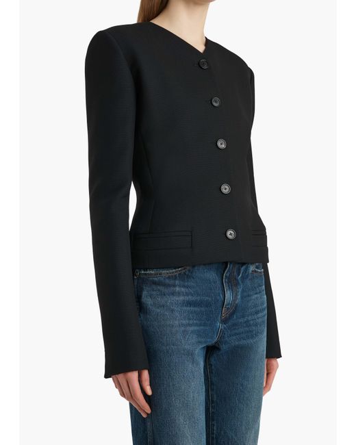 Khaite Black Nara Jacket