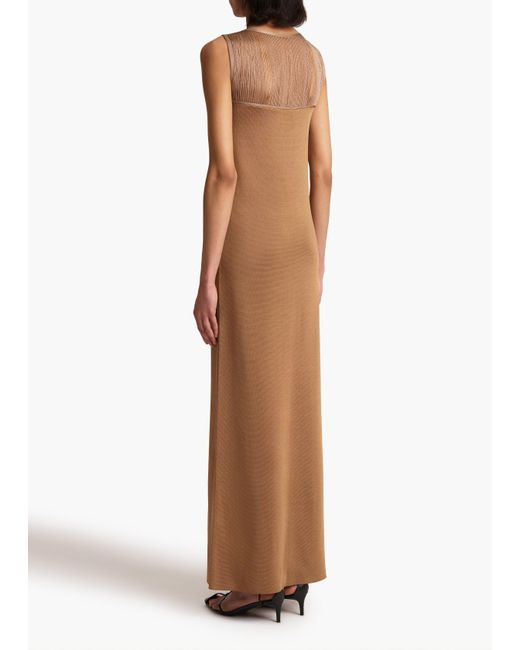 Khaite Natural Ruslan Dress