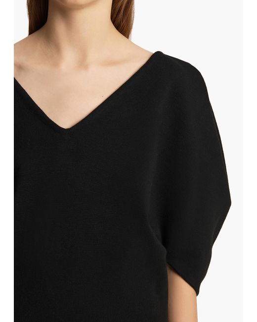 Khaite Black Venus Top