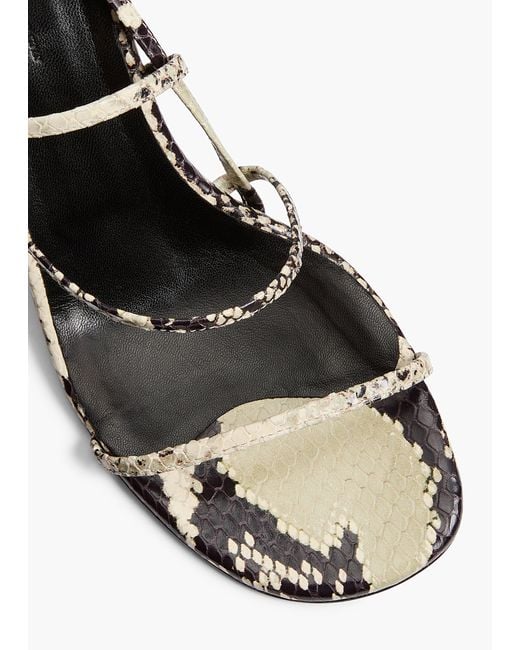 Khaite White Loop Sandal