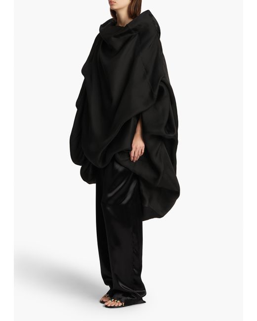 Khaite Black Kobe Top