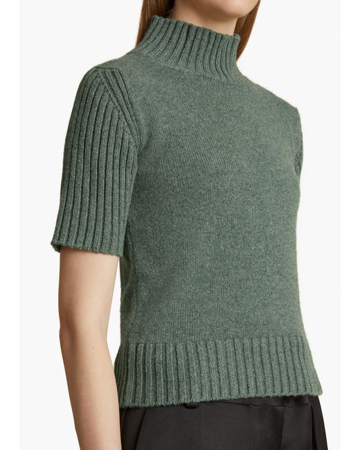 Khaite Green Talvi Sweater