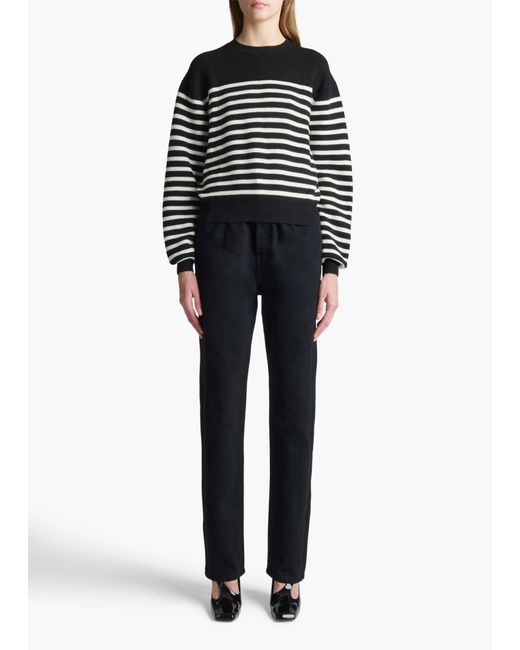 Khaite Black Viola Sweater