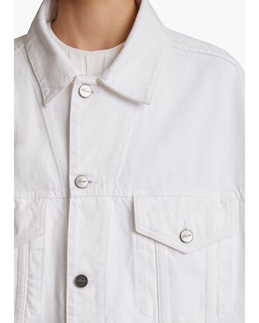 Khaite White Exclusive Grizzo Jacket