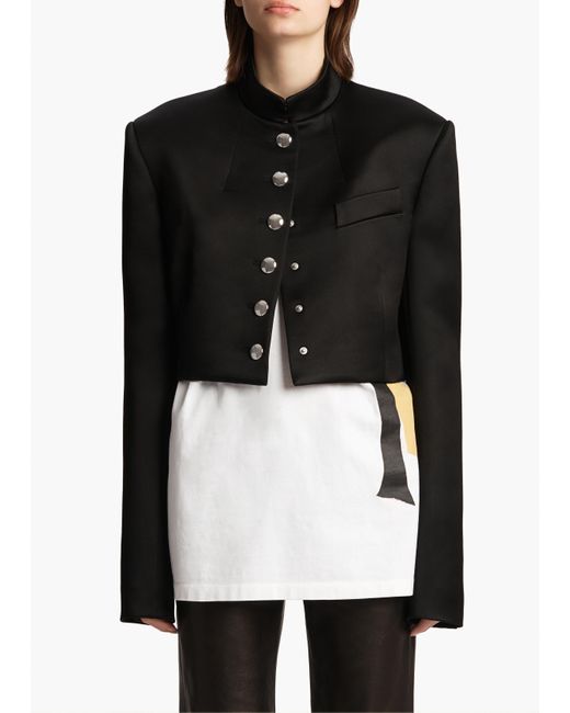 Khaite Black Samuelson Jacket