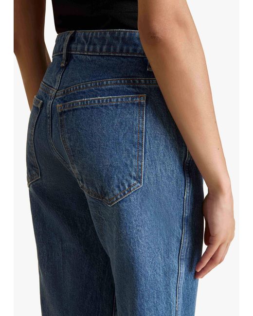 Khaite Blue Abigail Stretch Jean