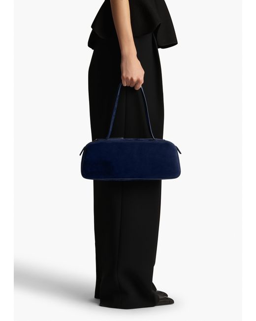 Khaite Blue Simona Shoulder Bag