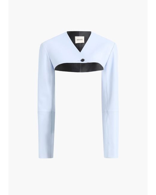 Khaite White Exclusive Onno Jacket