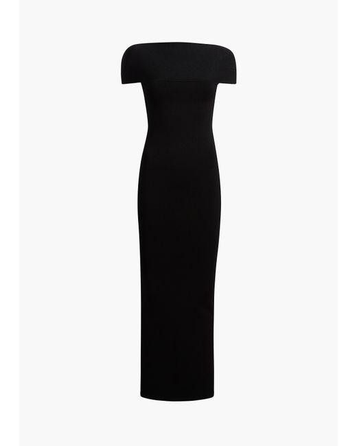 Khaite Black Basile Dress