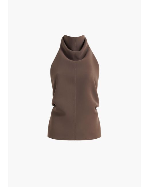 Khaite Brown Rone Top