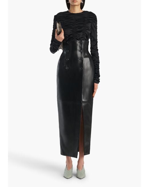 Khaite Black Rory Top