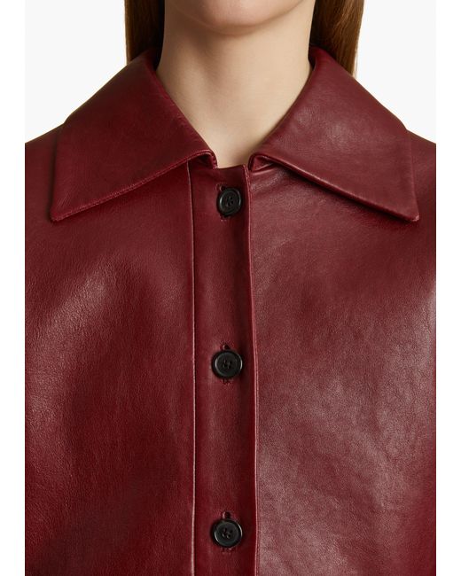 Khaite Red Sue Jacket
