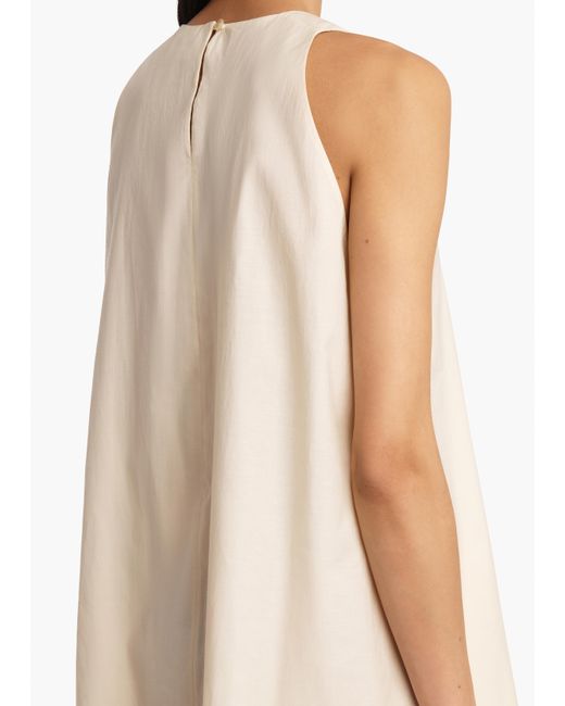 Khaite White Clay Dress