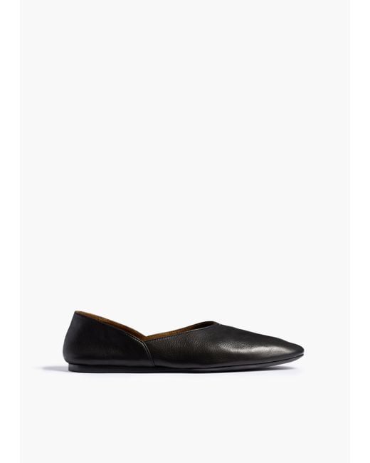 Khaite White Jane Flat