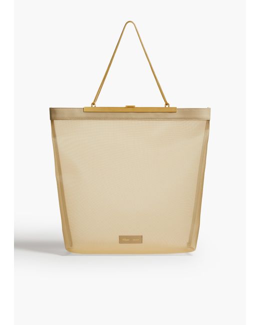 Khaite Natural Augusta Chain Tote