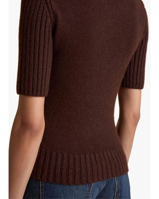 Khaite Brown Mia Sweater