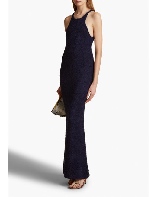 Khaite Blue Jaime Dress
