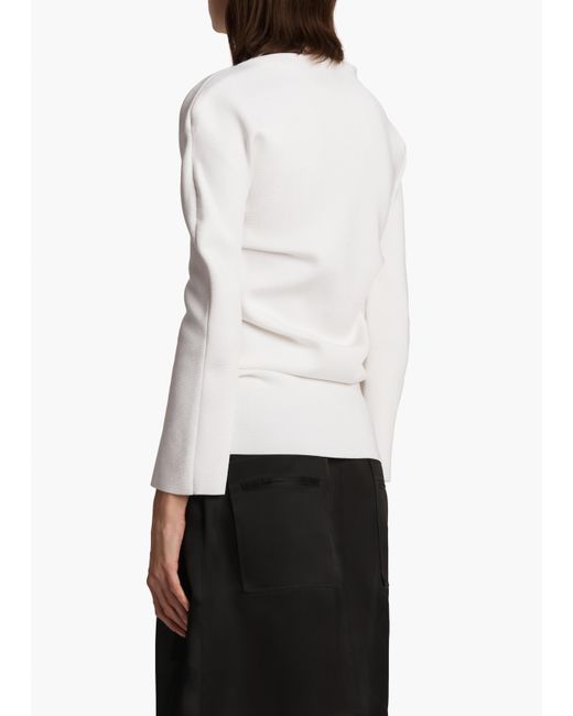 Khaite White Lovisa Top