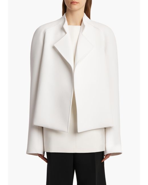 Khaite White Edith Jacket