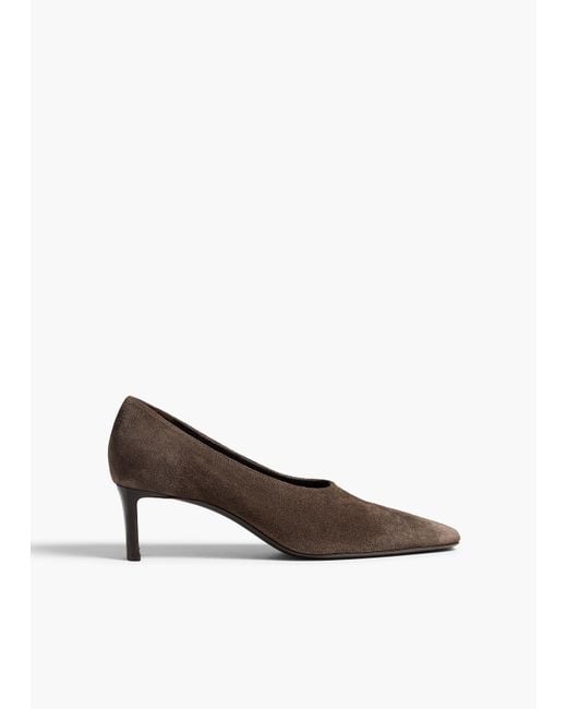 Khaite White Cecilia Pump