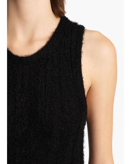 Khaite Black Fiore Dress