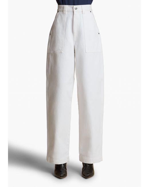 Khaite White Hewitt Jean