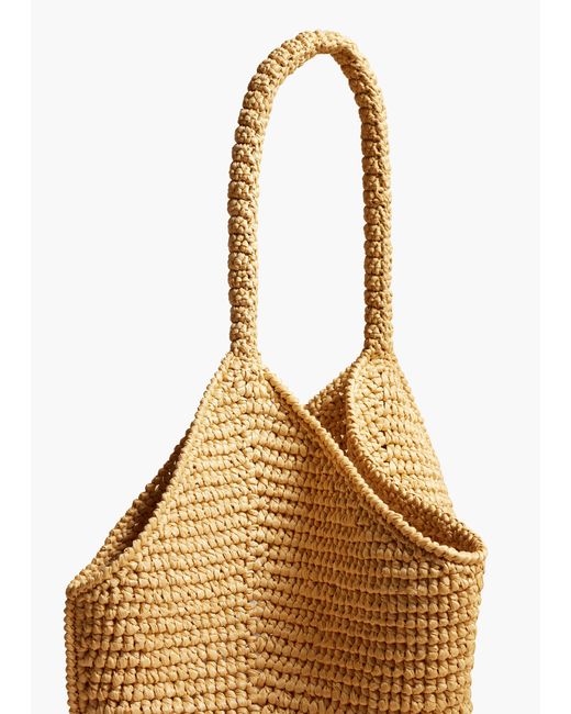 Khaite Metallic Medium Lotus Tote