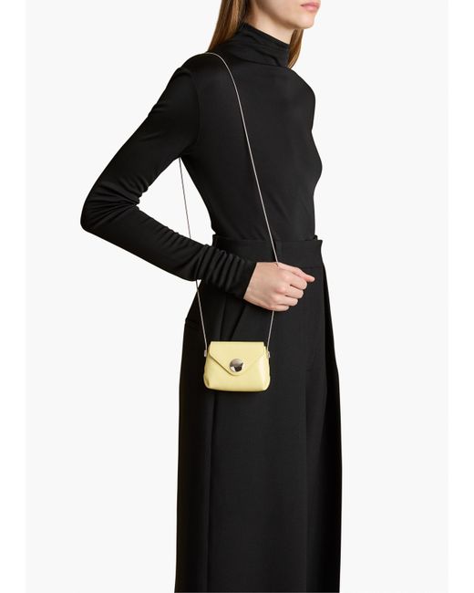 Khaite White Exclusive Nano Bobbi Crossbody Bag