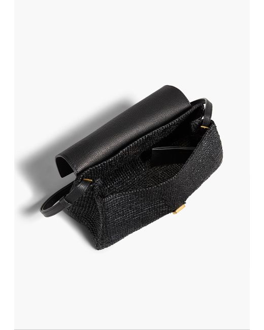 Khaite Black Audrey Crossbody Bag