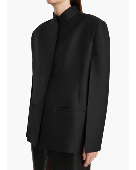 Khaite Black Dolso Jacket