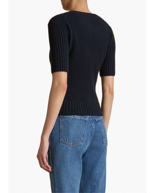 Khaite Blue Mia Sweater